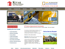 Tablet Screenshot of kiyakbuilding.com